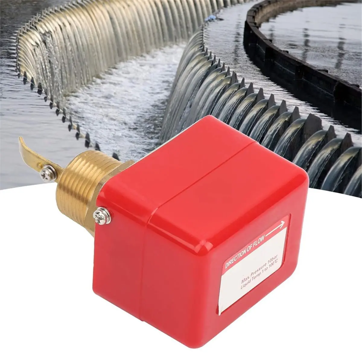PROMOTION~ HFS-25 1 Inch Thread Paddle Type Liquid Water Paddle Control Switch AC220V 15A with Paddles, Switch