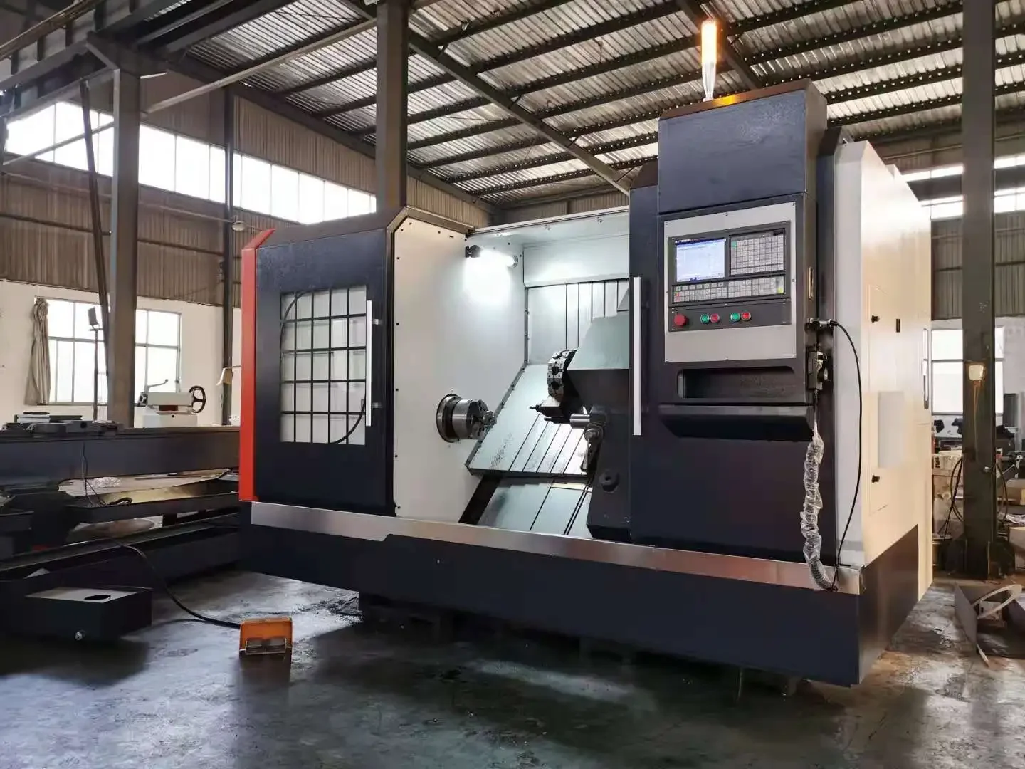 High Quality Cnc Lathe Spinning Machine Low Price For Metal China Max India Duty Travel Axes Key Motor Training Long Power Food