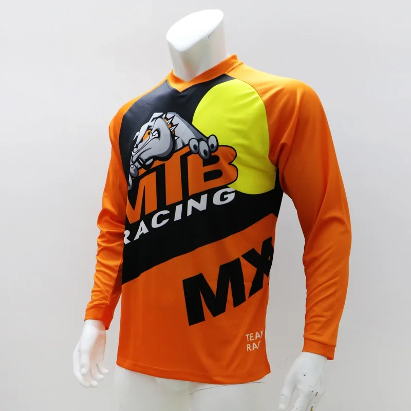 motocross jersey maillot ciclismo hombre dh downhill jersey off road Mountain clycling long sleeve mtb Jersey