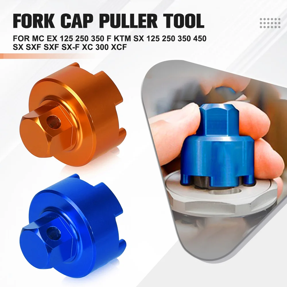 

WP Front Fork Compression Valve Removal Tool Fork Cap Puller Tools for HUSQVARNA FX350-450 TC 125 250 FC 250 300 350 450 TX300