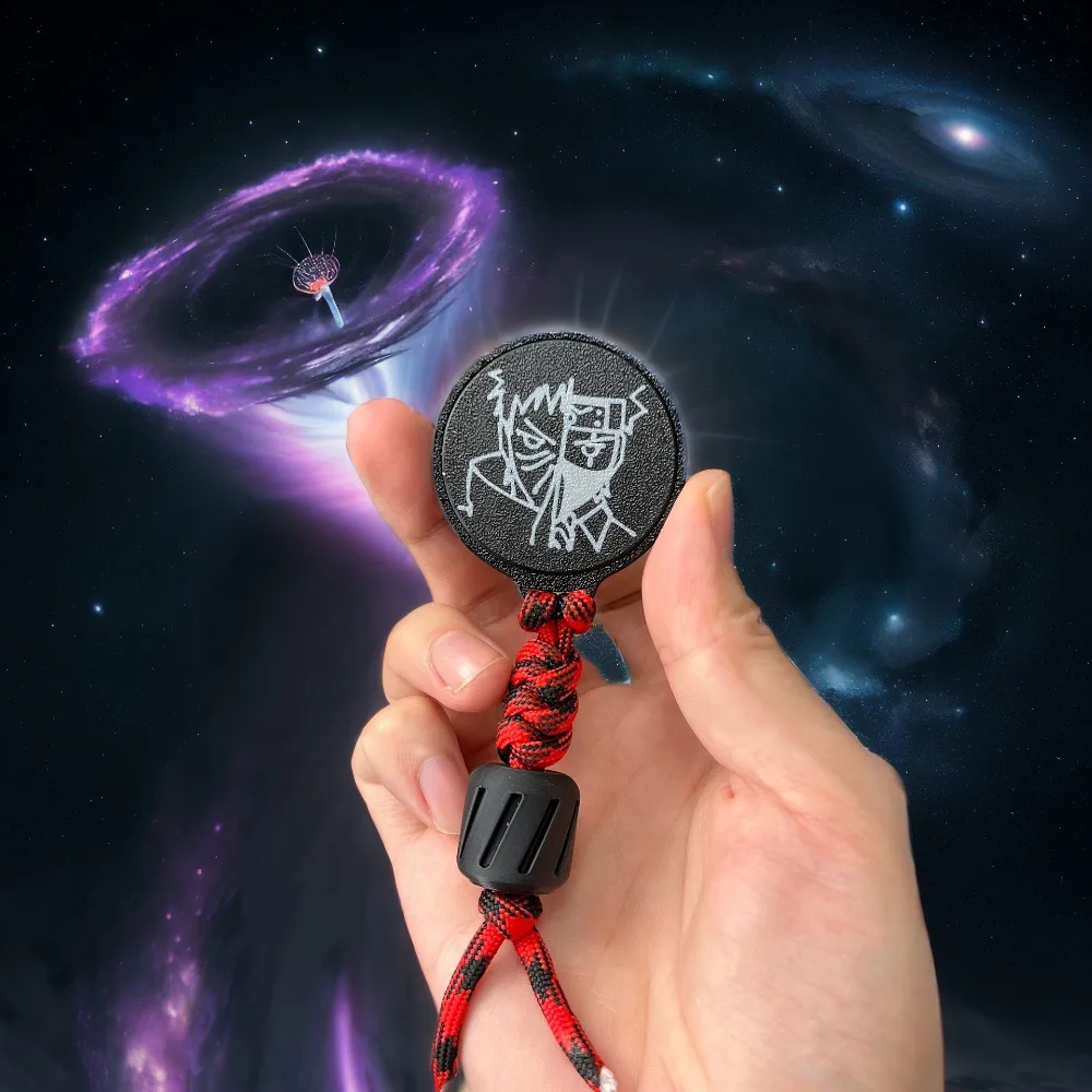 Sharingan – pièce de monnaie magnétique, curseur mécanique, plaque de poussée, Mini Fidget EDC, soulagement du Stress, jouet sensoriel, Anti-anxiété