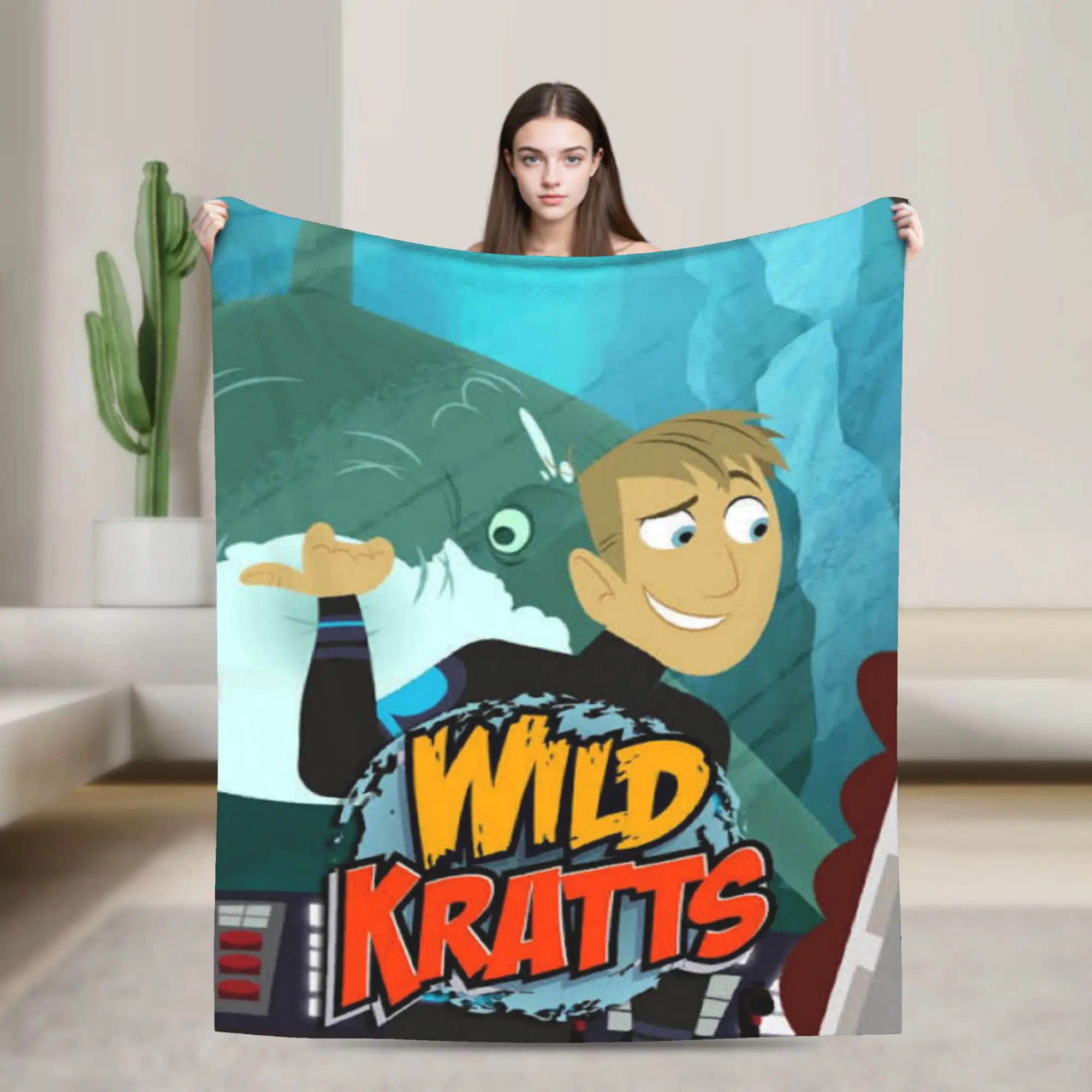 Wild Kratts Blanket Super Soft Warm  Throw Blankets for Bed 50x60 Inch Multiple Sizes Quilt