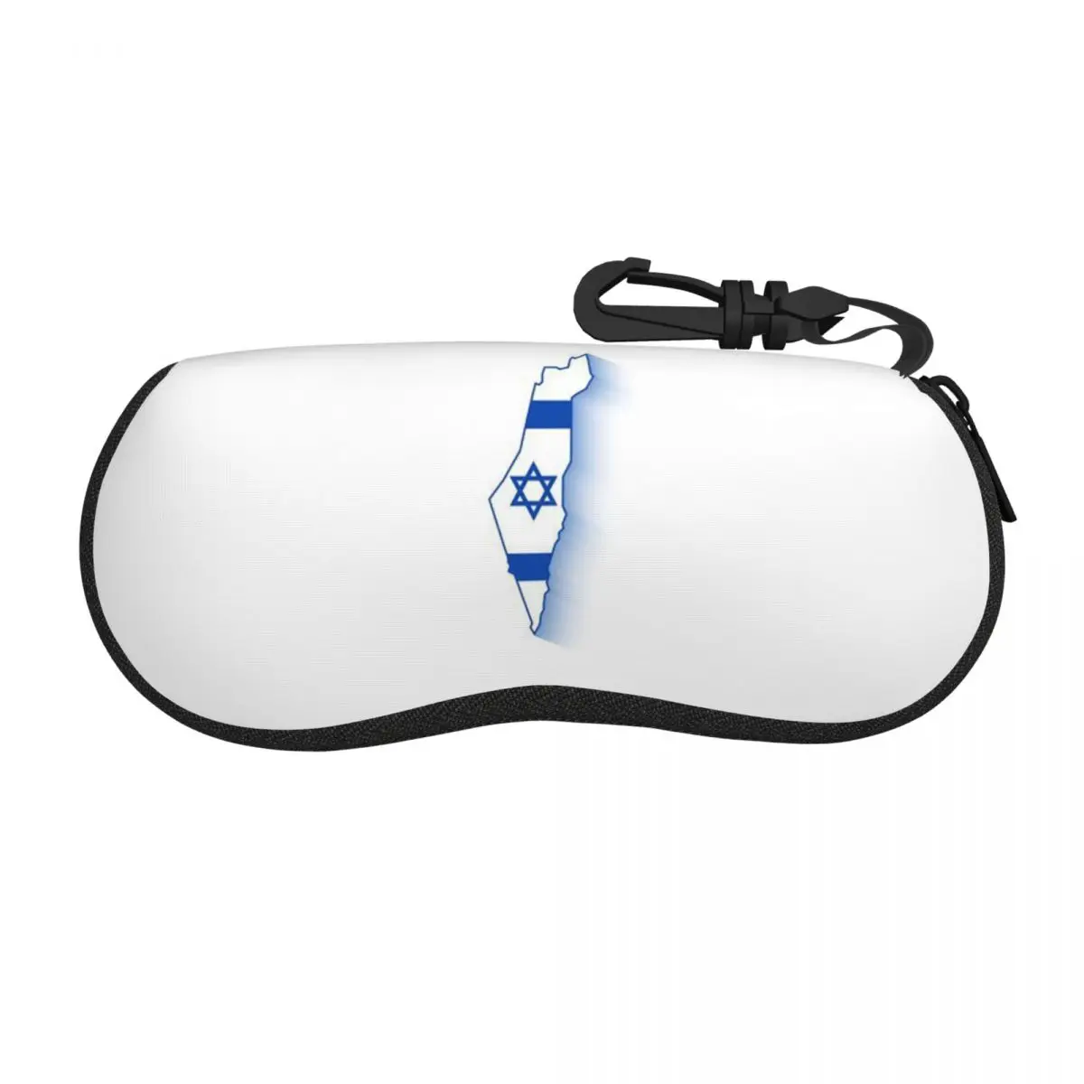 

Israel Israeli Flag Shell Glasses Case Protective Sunglasses Box Women Men Soft Eyeglass Bag Pouch