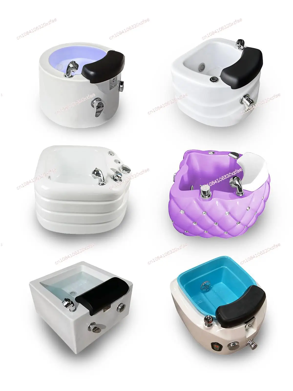 Foot bath shop foot bath basin universal foot wash bucket sink fixed massage beauty salon