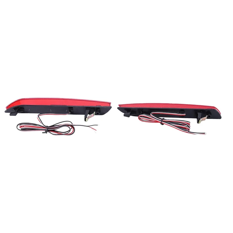 

LED Rear Bumper Reflector Light Car LED Rear Bumper Light For Honda JAZZ Fit 2010 2011 2012 2013 Stop Fog Lamp-A99D