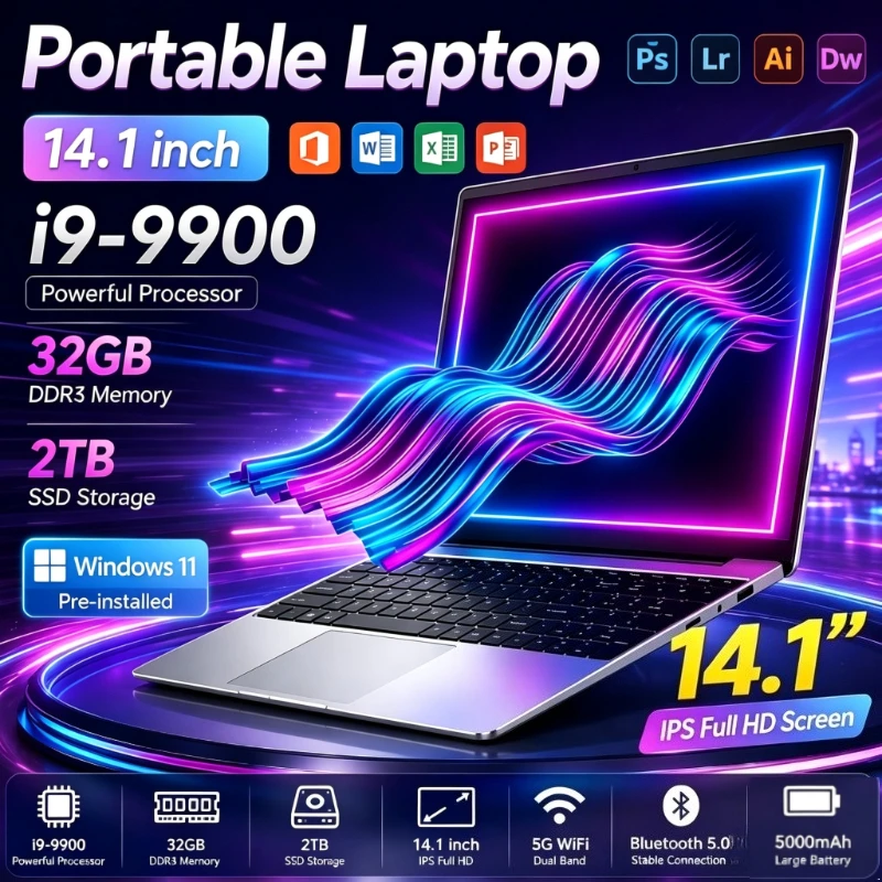 Notebook Ultra Slim 14,1
