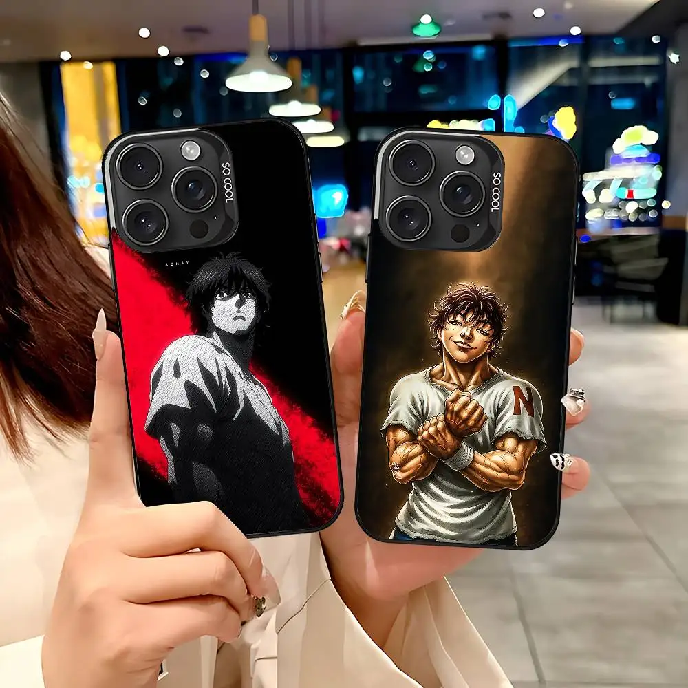 

Anime Baki Hanma Phone Case For IPhone 17 16 15 14 13 12 Mini 11 8 7 Pro Max Plus Colorful Phone Case