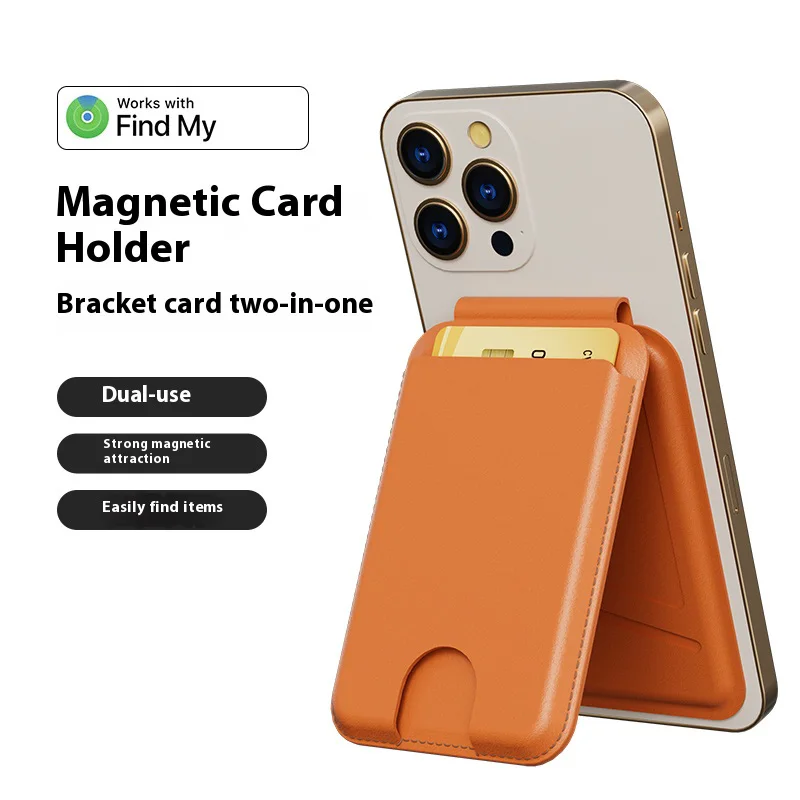 Nowy lokalizator Airtag z uchwytem na kartę do iPhone'a Smart Tag współpracujący z Find My Air-Tag Bluetooth Search GPS Locator Finder 2025