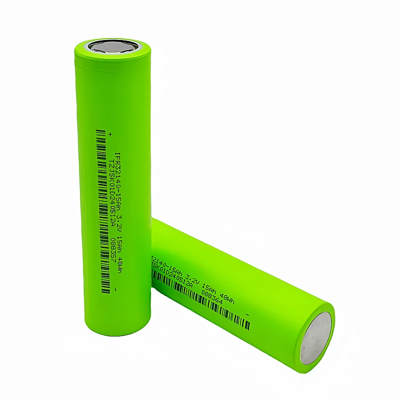 4pcs Lithium Iron phosphate battery Cylindrical 3.2V 15Ah Lifepo4 Cell for RV Electric Car Energy Storage Battery