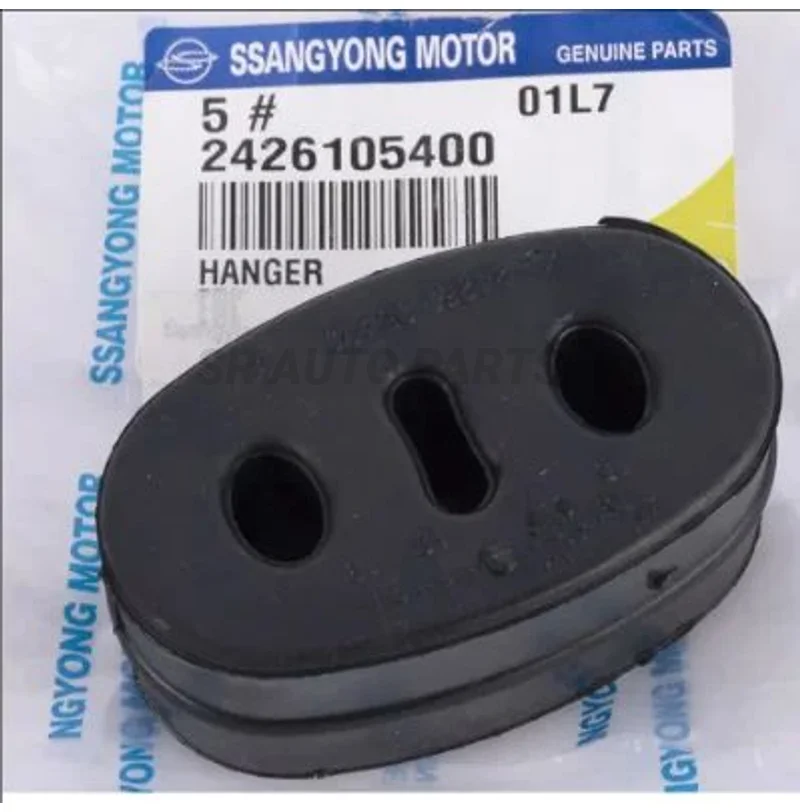 Tira de goma para suspensión de silenciador Turbo diésel, sistema de escape para Ssangyong Musso Sports Ute 2426105400 L, 2,9