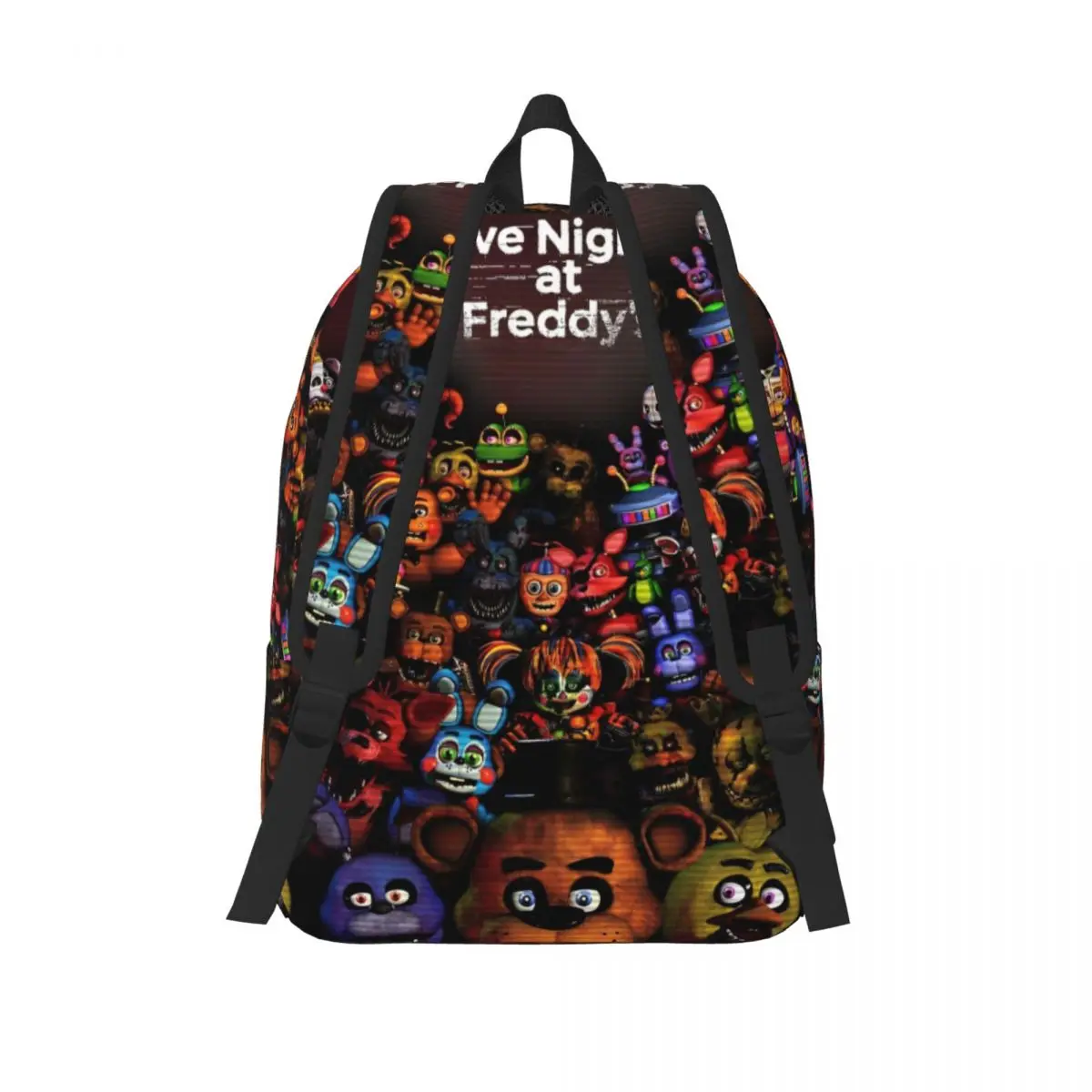 Fnafs Zeichen Rucksack für Vorschule Kindergarten Schüler Horror Videospiel Bücher tasche Junge Mädchen Kinder Tages rucksack Geschenk