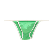 1pc Men's Sexy Tanga Underpants G-String Thongs Bulge Pouch Bikini Briefs Cotton Blend Lingerie Underwear Man Panties