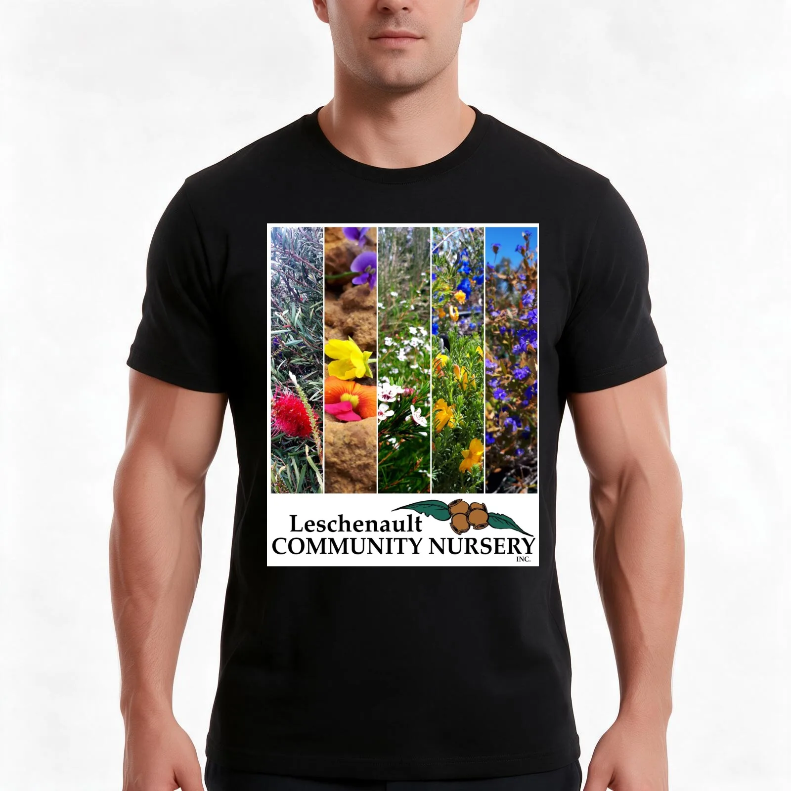 South West Native Plants T-Shirt, Summer Casual Cotton Tee, Oversized Streetwear Tops, Vintage Graphic Print, Unisex Men Women