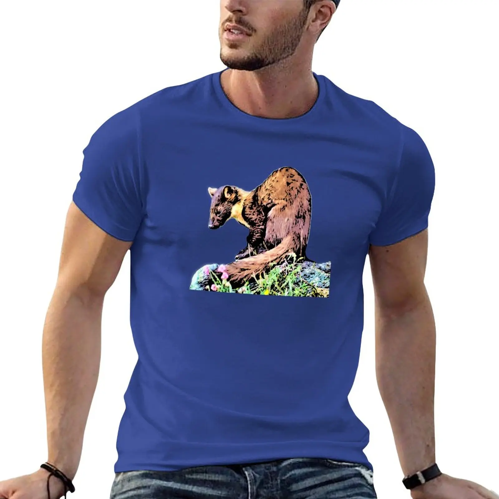 Pine Marten T-Shirt Short sleeve custom t shirt Short sleeve tee sublime t shirt mens graphic t-shirts big and tall