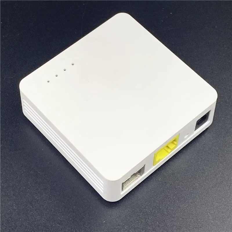 XPON Minni ONU 68 มม.XPON EPON1.25G/GPON2.5G G/EPON ภาษาอังกฤษ ONU โมเด็ม FTTH G/EPON ใช้งานร่วมกับ Router รุ่น ONU MINI68*68 มม.