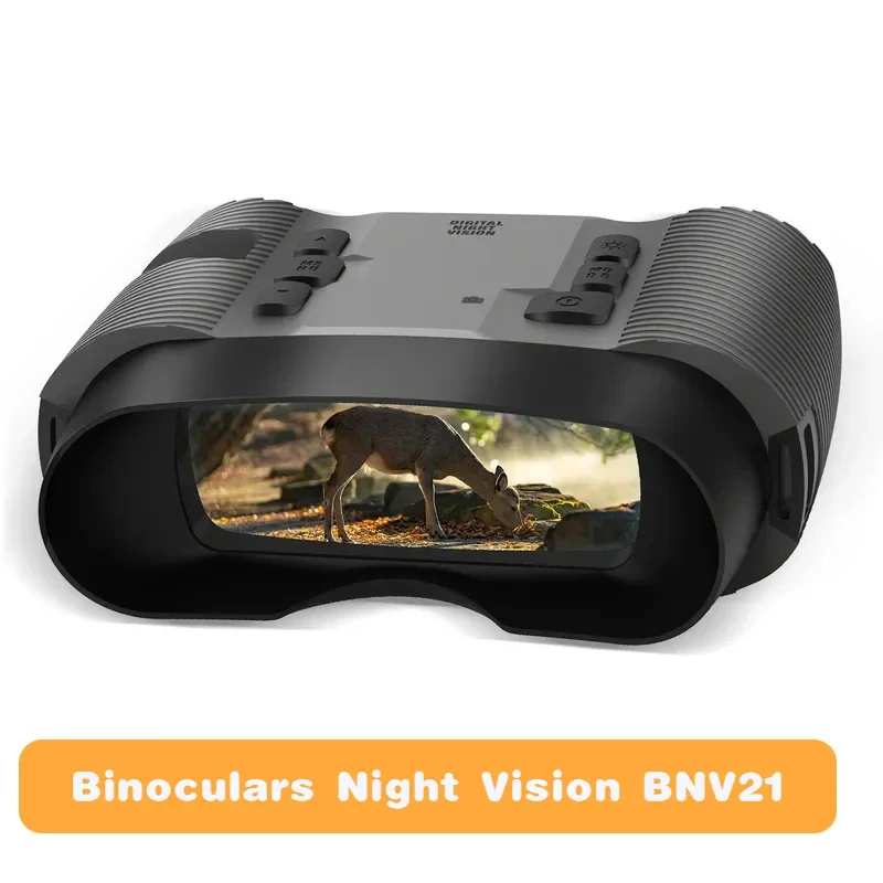 Binoculars Night Vision BNV21 Infrared 5X Optical Zoom 3'' Large Screen Binoculars 200m~500m for Hunting Observation