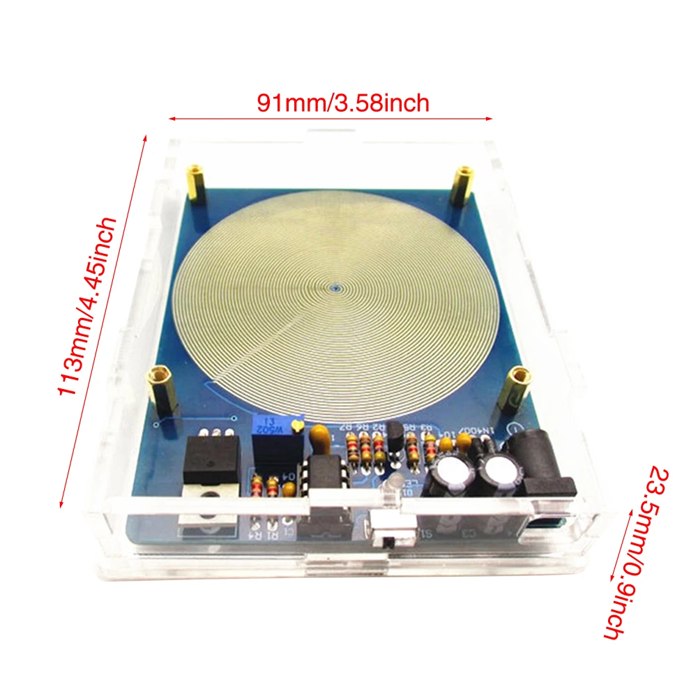 Imagem -05 - Schumann Ressonância Wave Generator Ultra-baixa Freqüência de Pulso Usb Audio Resonator Improver Sono dc 5v 7.83hz