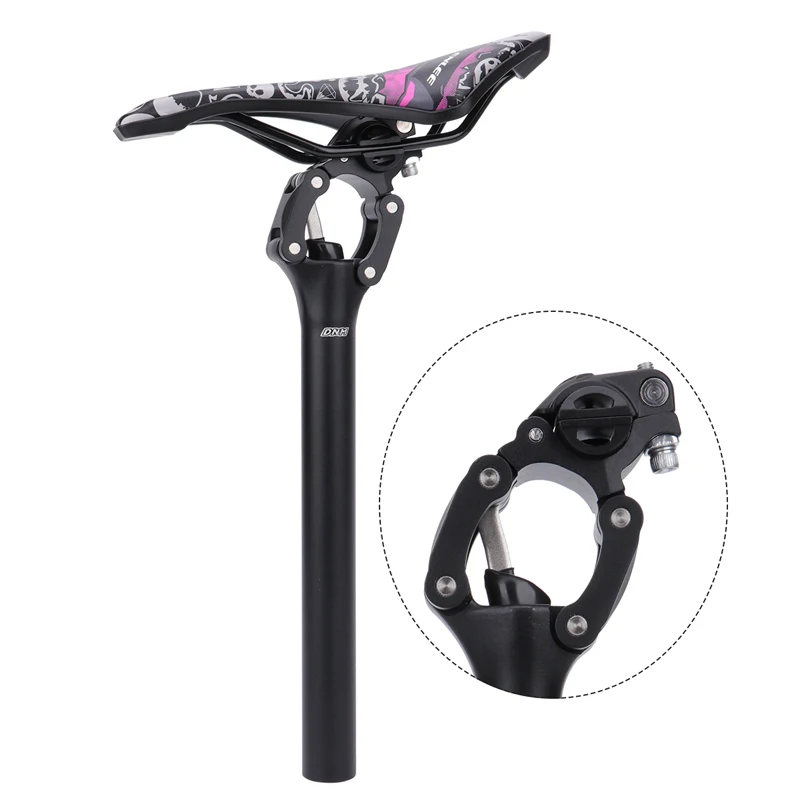 DNM Bicycle Shock Absorber Seatpost 350mm*27.2mm/28.6/30/30.4/30.8/30.9/31.6/33.9mm Mountain Bike Suspension Seat Post