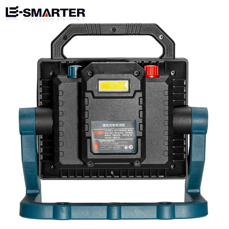 LED Portable Lantern USB Handheld Work Light Flashlight Searchlight With Side Light Waterproof 5PCS 18650 Battery Outdoor