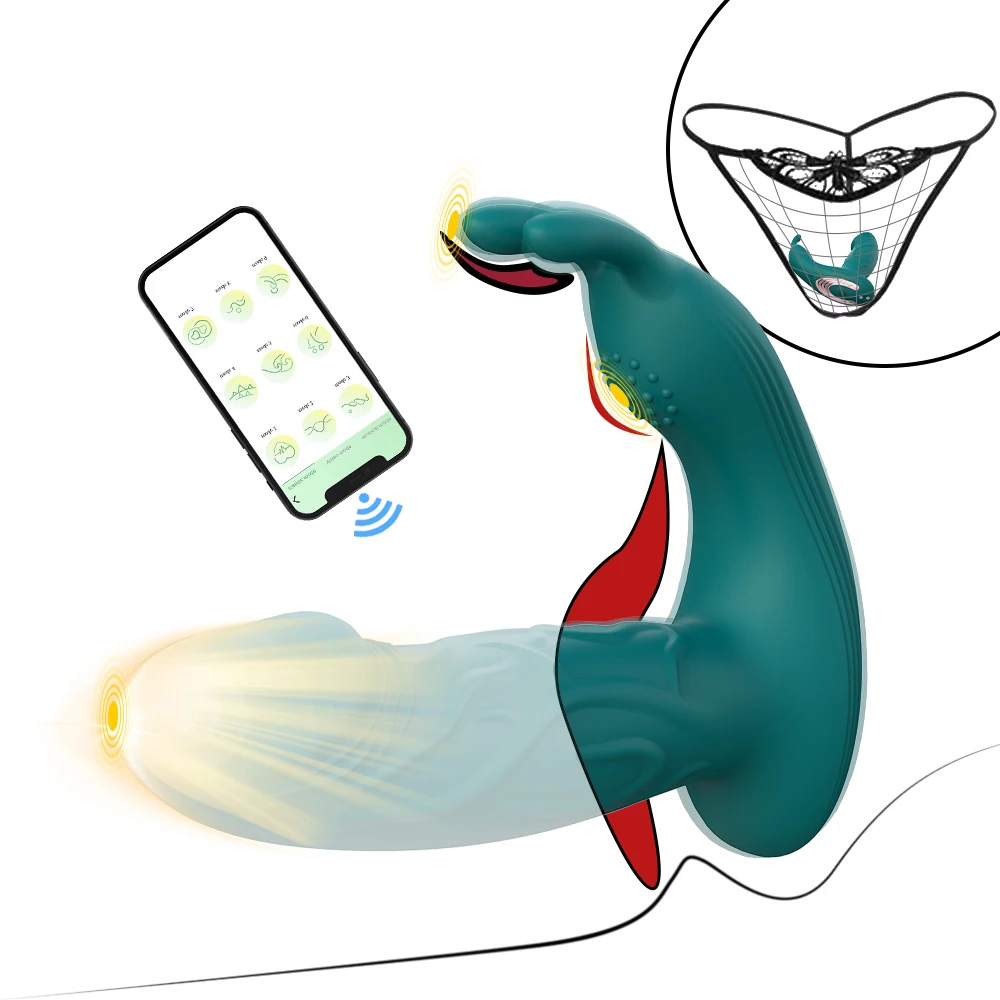 

APP Three stage Vibration Massager for Women's Private Parts Wearing Masturbation