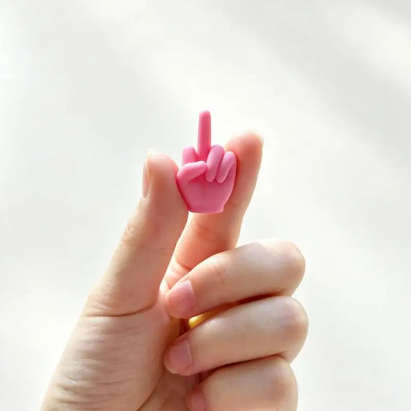 10/20pcs 3D Printed Finger Gesture Statue Art Hand Figurine Sculpture Gesture Figure For Desktop Home Decoration