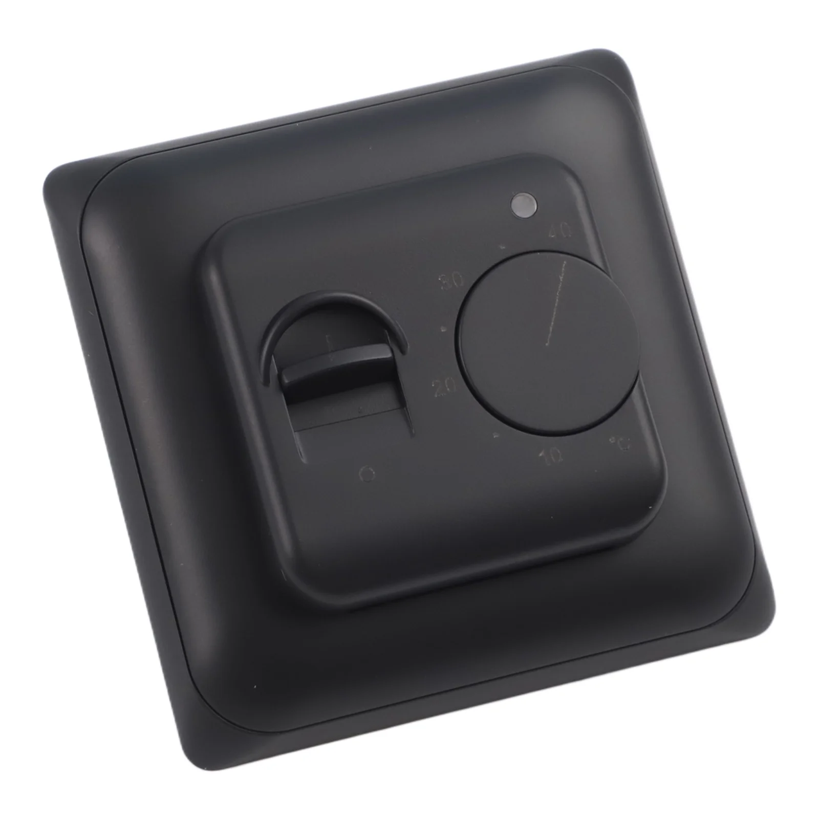 Non-Programmable Thermostat For Underfloor Heating Electric Hot Water Gas Boiler LED Display Black