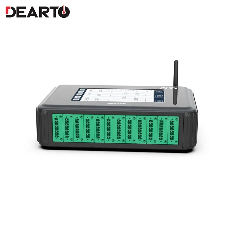 24-channel intelligent patrol test temperature and humidity area instrument with wireless communication