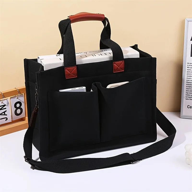 

Вместительная сумка через плечо с множеством карманов, универсальным дизайном, прочными ручками, бежевого цвета.