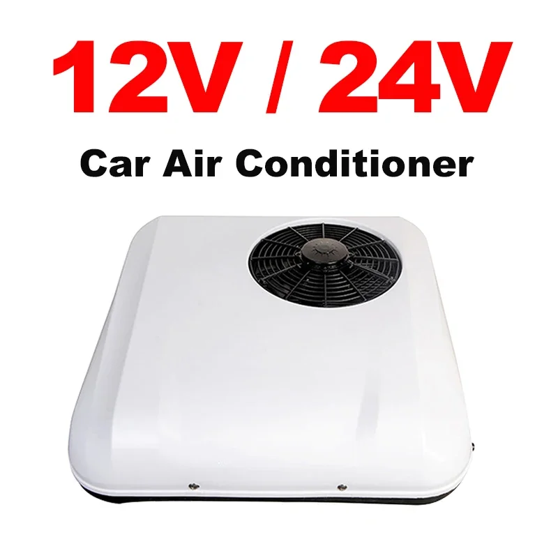 12/24V Truck Overhead Car Air Conditioner Heating Cooling Top-Mounted Parking Air Conditioner Integrated Machine for Vehicles