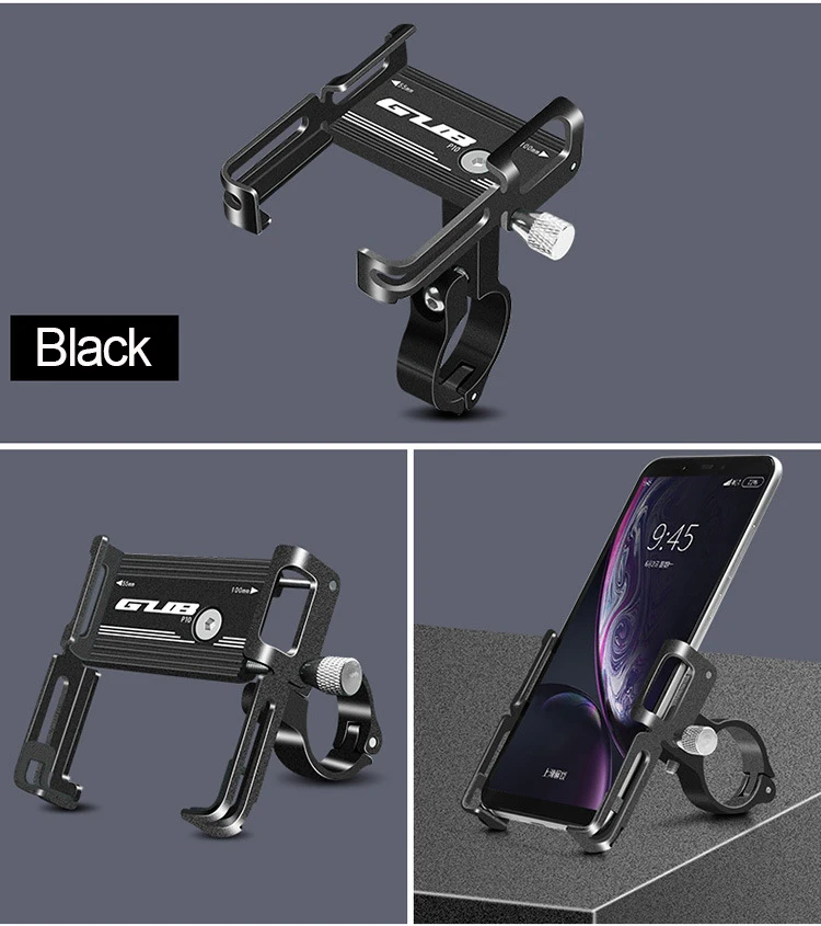 GUB P10 Bicycle Mobile Phone Bracket Aluminum Alloy Riding Navigation Bracket Battery Electric Vehicle Motorcycle Bracket