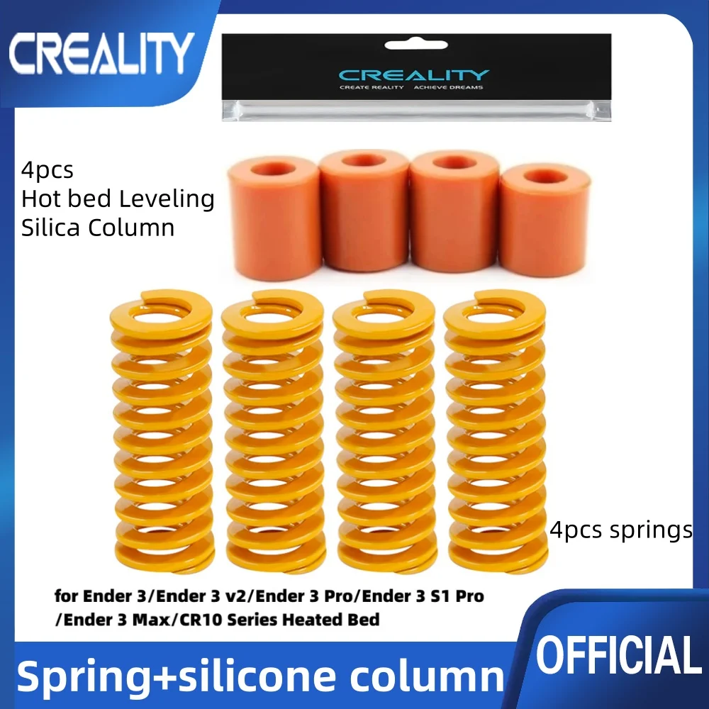 Ender 3 Pro Springs Upgrade, 3D Printer Bed Springs，Ender 3 Bed Leveling Springs Compatible for Ender 3 series/5/S1/3 V2/CR-10