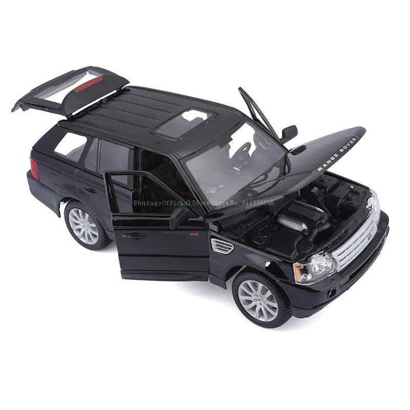 Bburago 1:18 Land Rover Range Rover Sport alloy luxury car die-casting car model classical toy collection gift