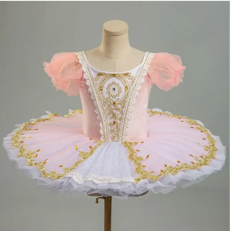 Ballet Tutu Professional Ballet Dress For Girls Adult Pink Blue Performance Dancing Clothes Ballerina Ballet Dress Girl Women