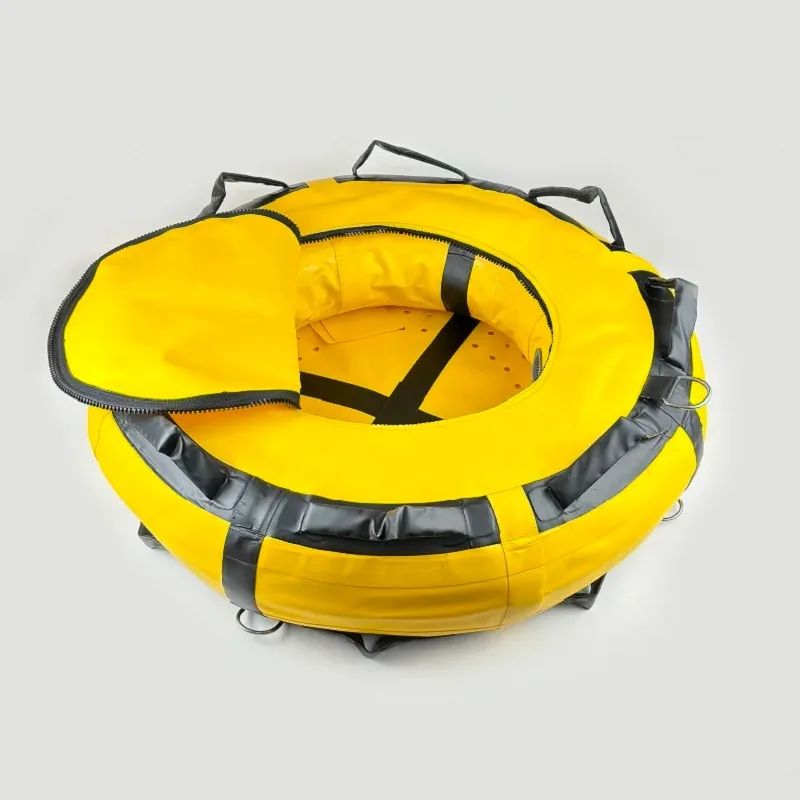 Yellow Heavy PVC Free Diving Buoy for Scuba Diving Swimming Water Sports Equipment
