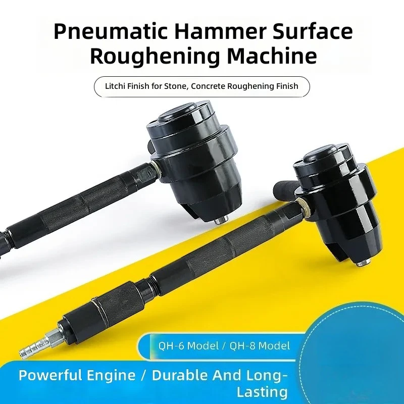 for Pneumatic Hammer Impact Air Chisel Machine Handheld Concrete Wall Stone Litchi Surface Hemping Tool Strong Air Hammer