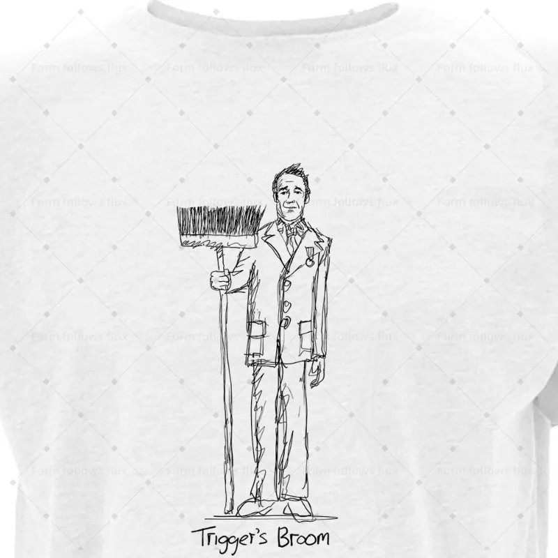 

2026 men T-Shirt Hoodie Trigger’s Broom – Only Fools and Horses British Comedy Dads Daftness Kids Hand Drawn Comic style Unisex