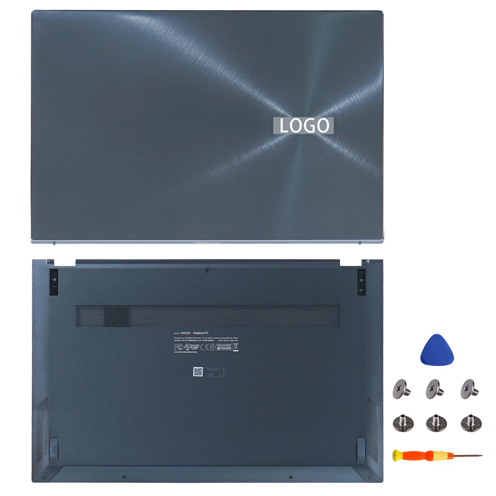 Imagem -02 - Laptop Acessórios para Asus Zenbook 13 Tampa Traseira Superior Case Frontal Substituição Palmrest Novo Lcd Ux325 Ux325a Ux325j U3700j