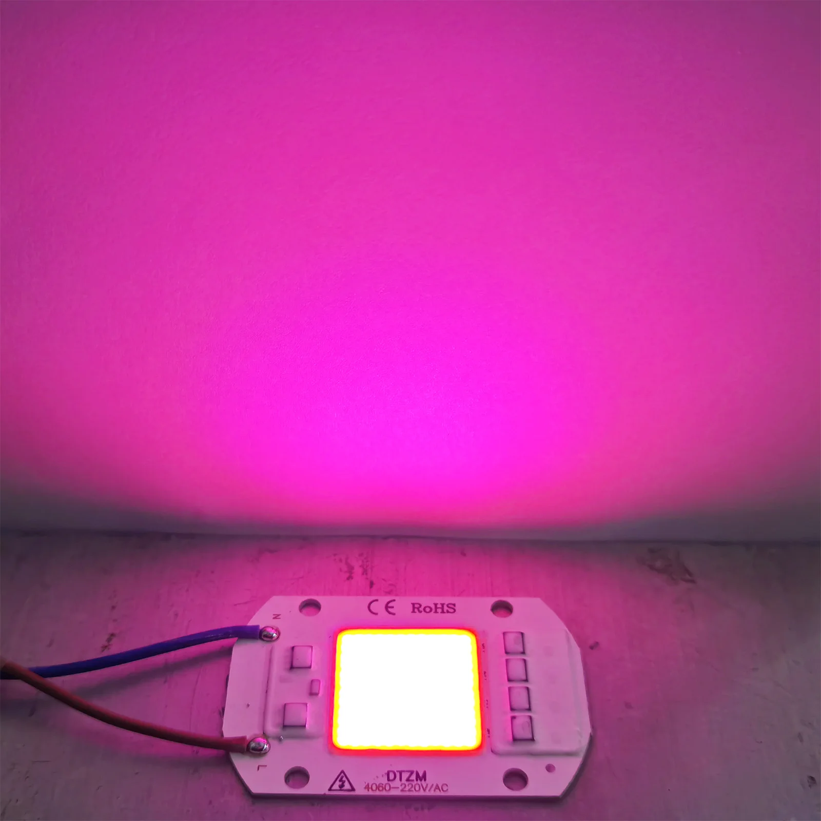 LED Grow COB Light Chip Full Spectrum AC220V 5W10W 20W 30W 50W Bez potrzeby sterownika Do wzrostu kwiatów Sadzonka Oświetlenie Roślin Roślin