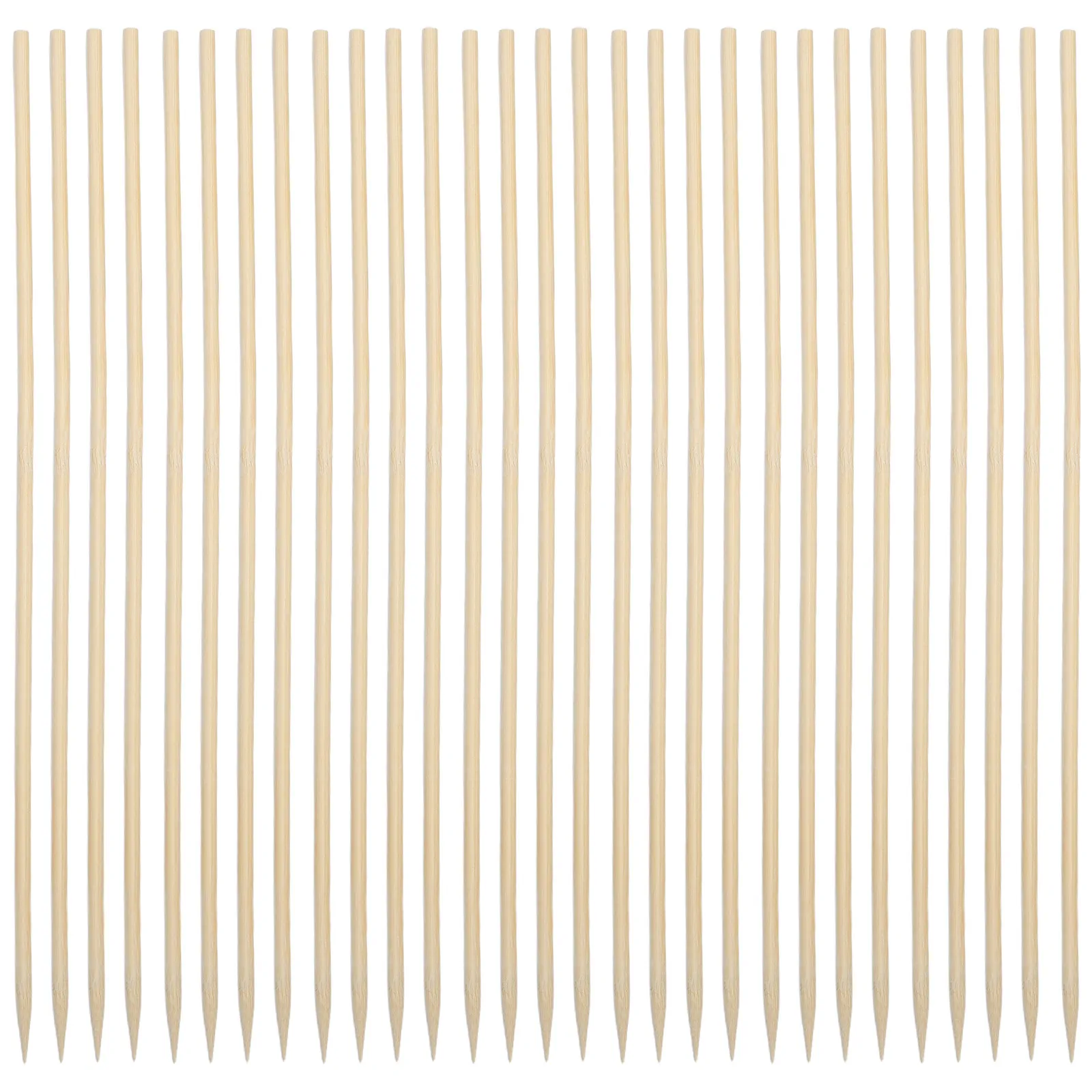

Bamboo Barbecue Skewers Long Wood Grill Sticks for Bbq Party Outdoor Cooking Tools Supplies Barbecue Skewers