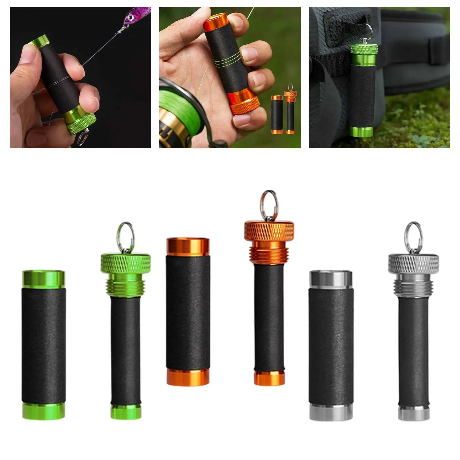Fishing Knot Puller Assist Easy Storage Sturdy Knotting Equipment Aluminum Alloy for River Outdoor Freshwater Men Women view 2