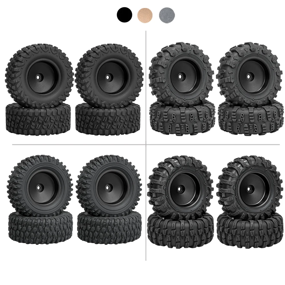 

1,3-дюймовая металлическая ступица колеса для моделирования альпинистского автомобиля для радиоуправляемого гусеничного автомобиля 1/18 TRX4M 1/24 SCX24 FMS Ascent-18 DIY