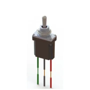 

For 2PCS IP68 Rocker Switch Tail Wired Construction Mobile Crusher Roller