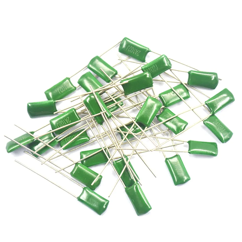 Polyesterfolienkondensator 100V 1nF 1,5nF 2,2nF 100nF 220nF 2A102J 2A152J 2A222J 2A392J 2A103J 2A473J 2A104J 2A154J 2A474J – Detail 2