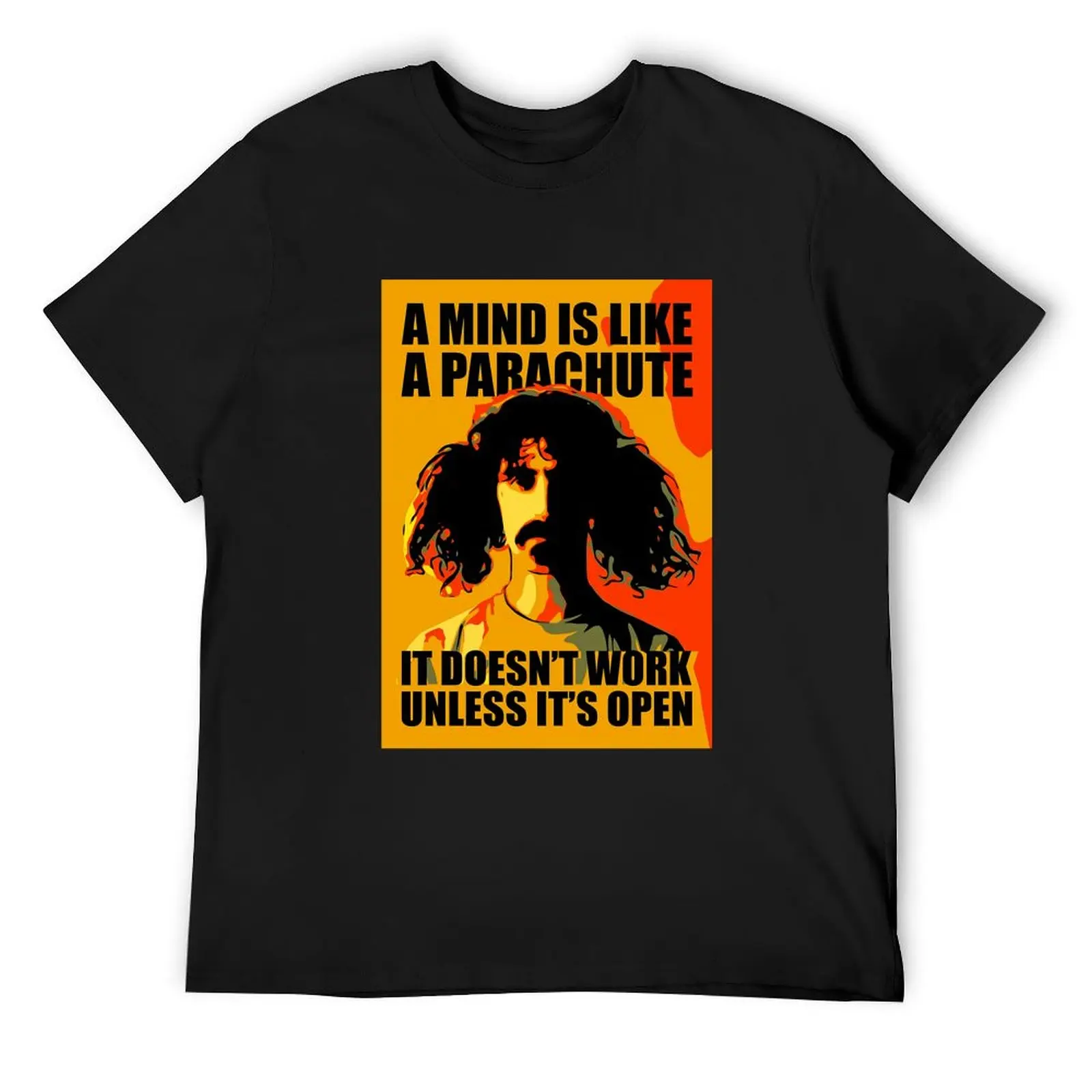

A Mind Is Like Parachute Záppá , Rock Band Singer Classic s, Frank T-Shirt football t shirt man clothes Men's t shirts