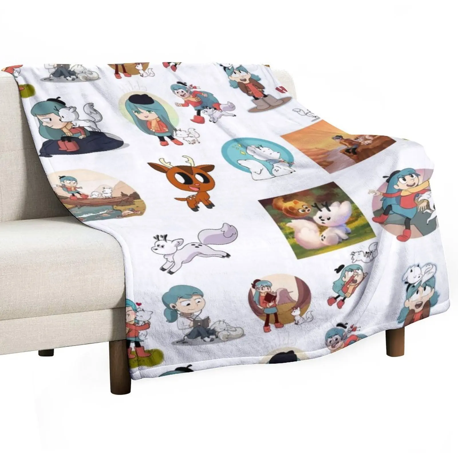 

All of Netflix Hilda, hilda twig, Hildanetflix, Hilda Netflix, hilda twig cartoon, kids show twig, Sleeping twig, Throw Blanket