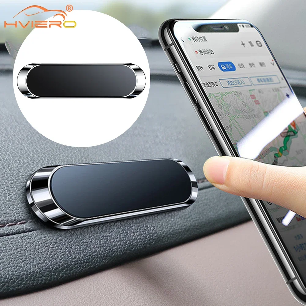 1PCS Magnetic Car Holder Universal Pastes Holders Stand Compatible Multi Brand Stand Auto Mount Dashboad Accessories Tools Black