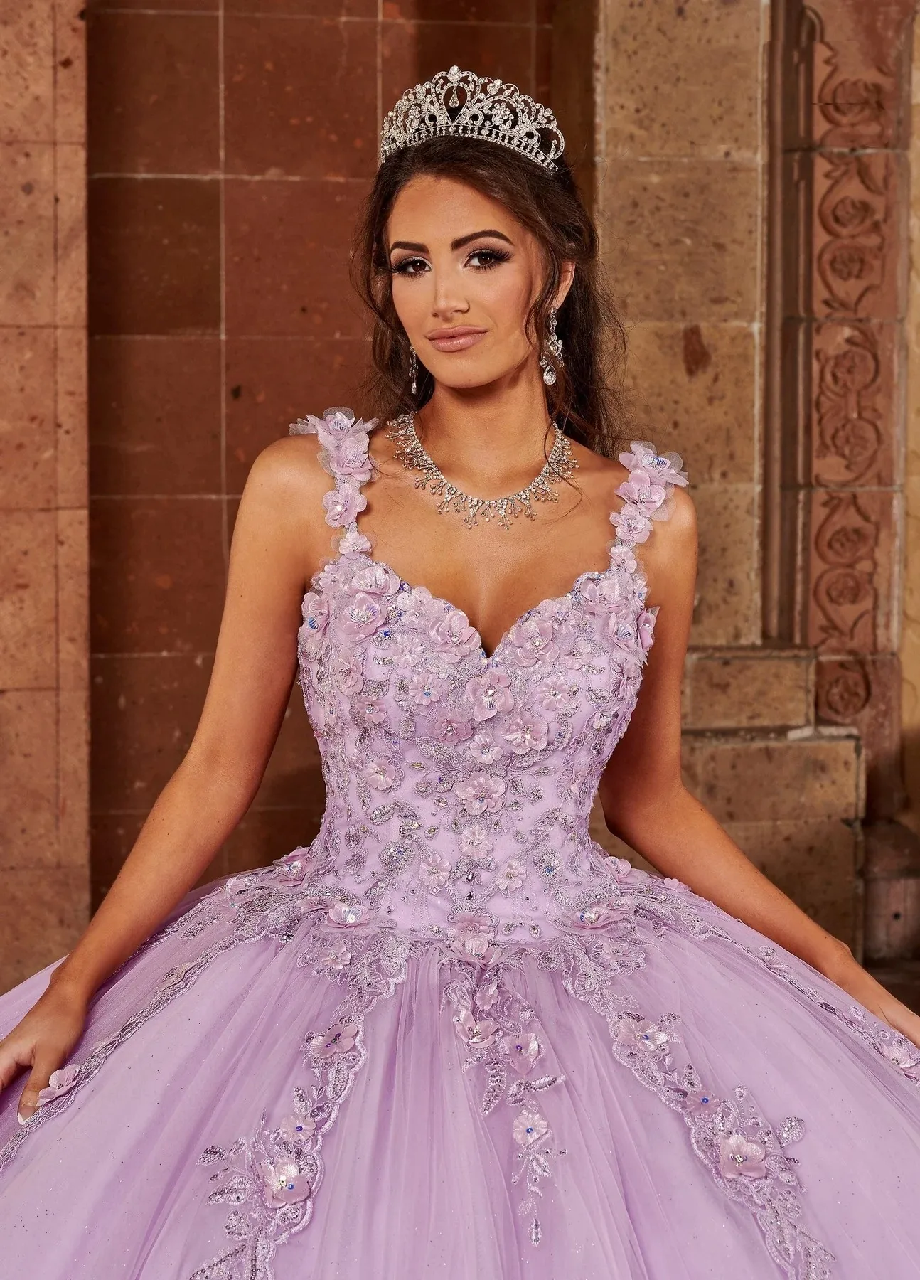 Pink Charro Quinceanera Dresses Ball Gown Spaghetti Straps Tulle Appliques Puffy Mexican Sweet 16 Dresses 15 Anos