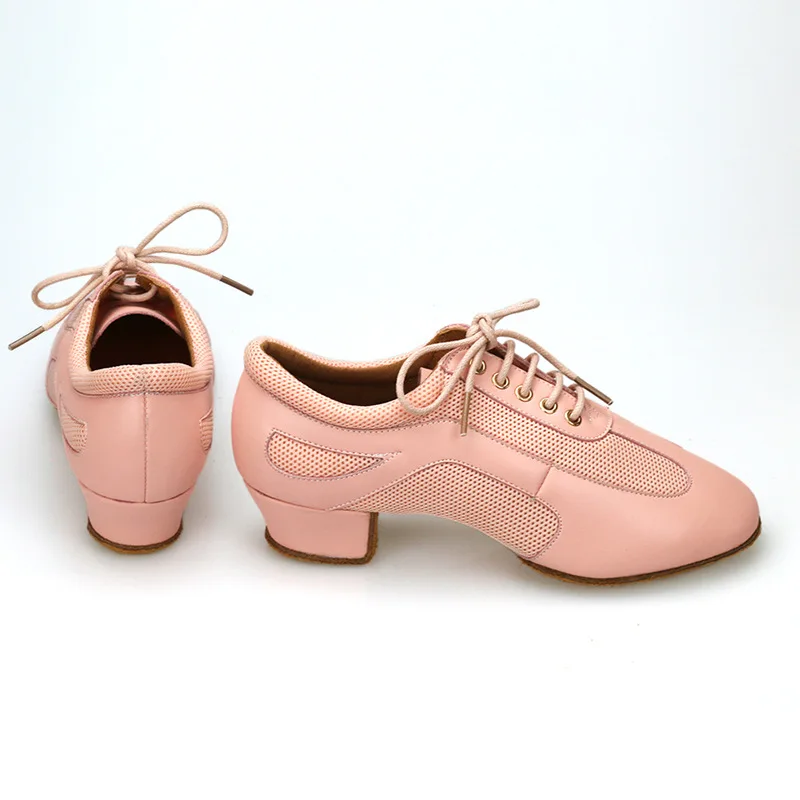 Dance Shoes Women Pink Latin Salsa Dance Shoes Soft Sole Professional Jazz Tango Shoes for Dancing Lady Indoor Sneakers Ballroom