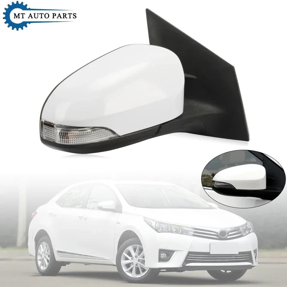 MTAP For TOYOTA COROLLA ALTIS 2014 2015 2016 2017 2018 9-PINS With Electric Folding Heating Outer Rearview Side Mirror Assembly