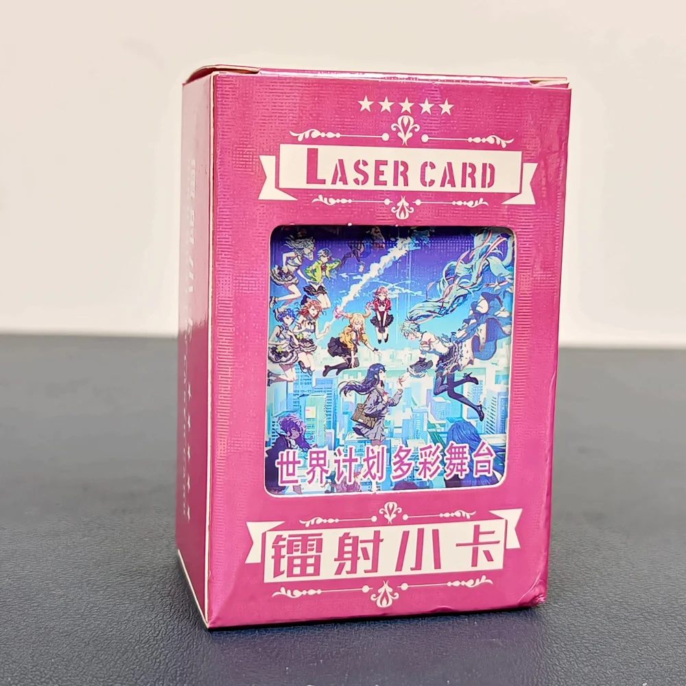 100 Pc/set Project SEKAI World Trigger: Colorful Stage Manga Laser Lomo Card Album Comic Characters Photocard Collection Card